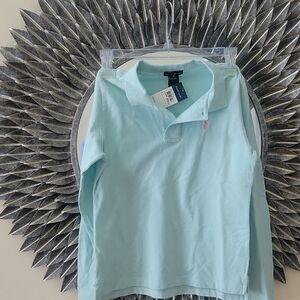 Ralph Lauren Aqua Kids Button Down Shirt XL